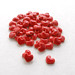 100 handmade micro ceramic heart shaped tiles