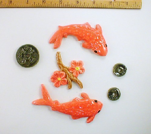 Orange Koi Fish