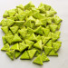 75 Neon Green triangle tiles