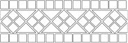 Mosaic border pattern number 5