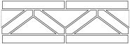 Mosaic border pattern number 6