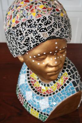 African Lady Mosaic