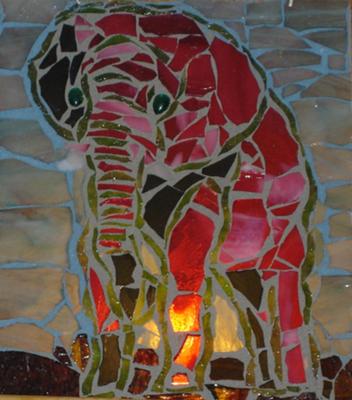 Mosaic Elephant