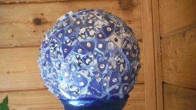 Blue Gazing Ball