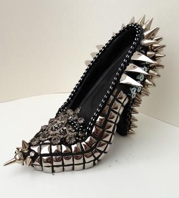 Embellished High Heel