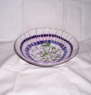 Broken china bowl