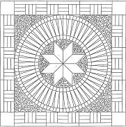 Pattern for Mosaic Medallion 2
