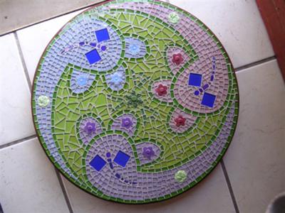 Mosaic Lazy Susan