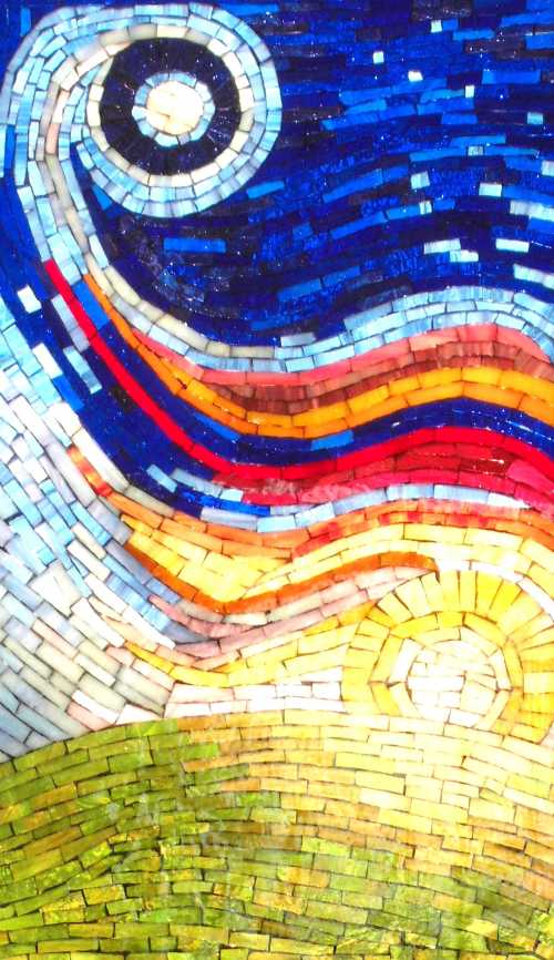 Mosaic Glass Art · Sustainable Mosaic · Commissions Accepted