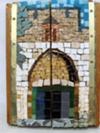 Jerusalem Triptych Jaffa Gate, closed