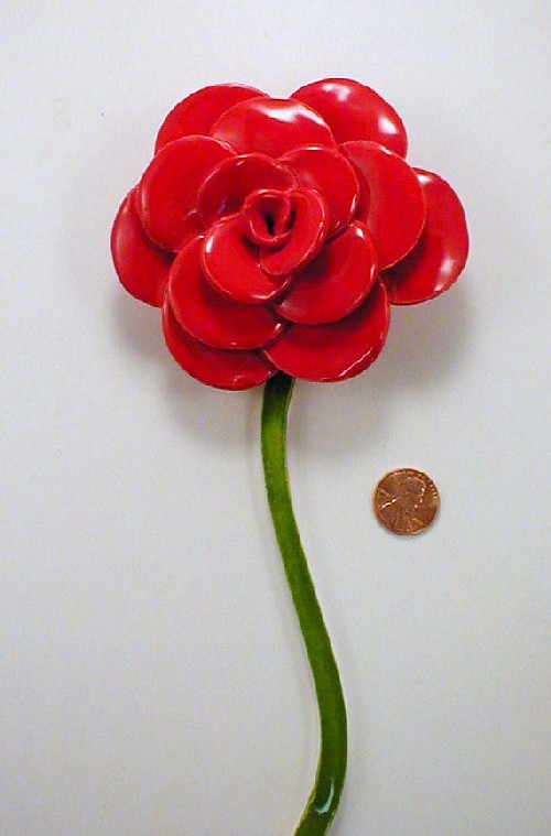 1 Red Rose With Stem