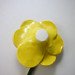 Back Side of Yellow Rose With Stem