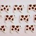 White with brown spots