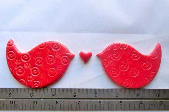 Red Love Birds