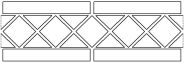 Mosaic border pattern number 2