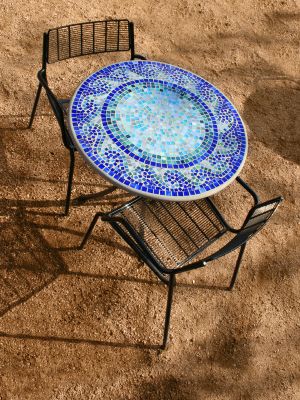 Mosaic table