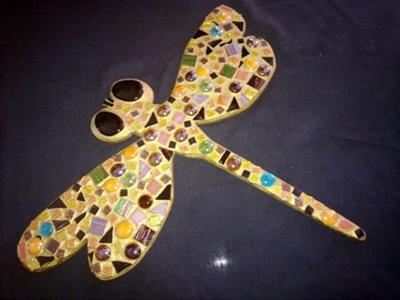 Mosaic Dragon Fly