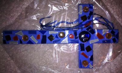 Medium Mosaic Cross