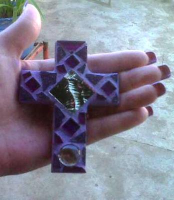Small Mosaic Cross