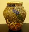 Abstract Mosaic Vase