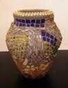 Abstract Mosaic Vase